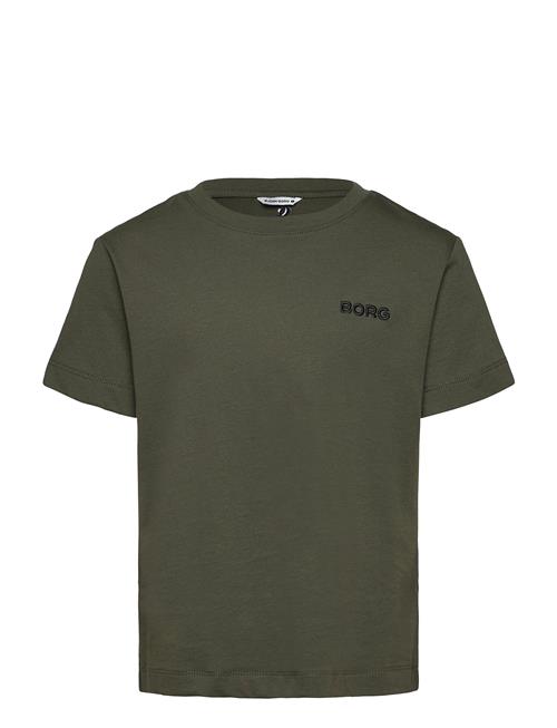 Se Borg Essential 4 T-Shirt Björn Borg Green ved Booztlet