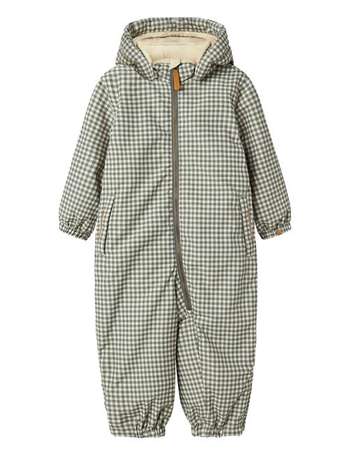 Nmmlasnow10 Suit Aop 1Fo Lil Lil'Atelier Black