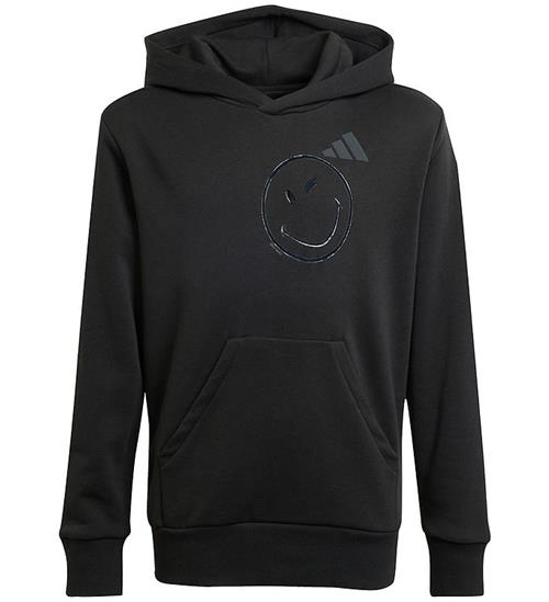 adidas Performance Hættetrøje - J SMI - Sort/Hvid