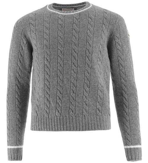 Moncler Bluse - Uld - Grå