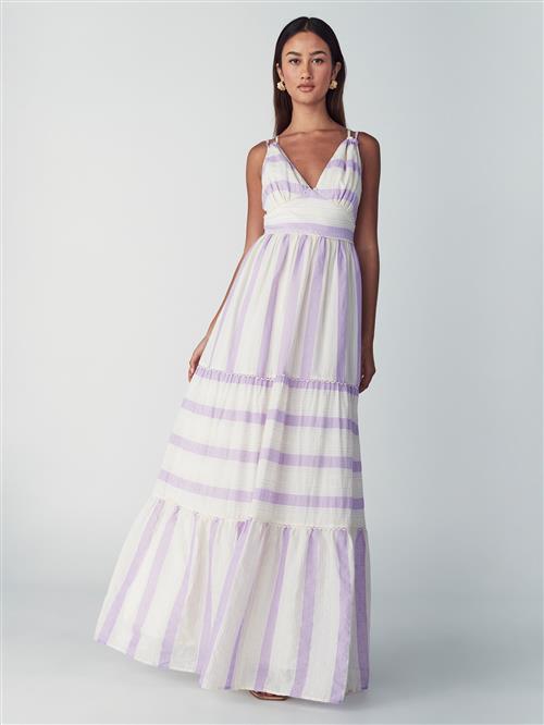Willa Kjole  creme / lilla