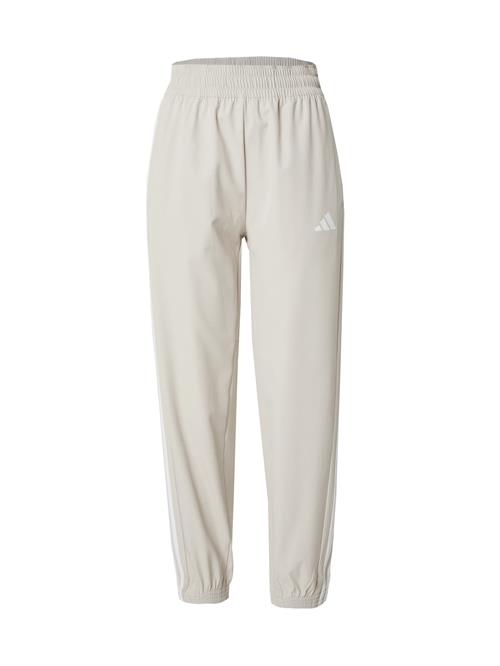 ADIDAS PERFORMANCE Sportsbukser  beige / hvid