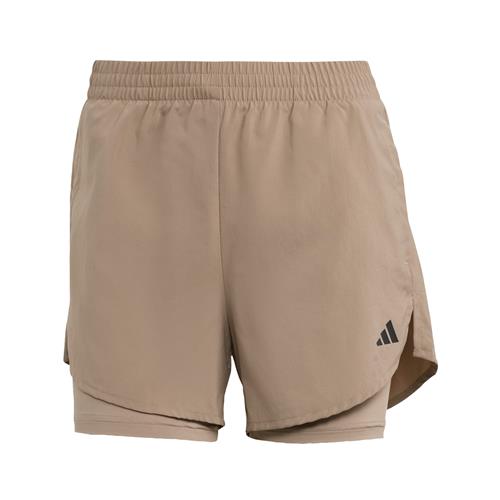 ADIDAS PERFORMANCE Sportsbukser 'Made for Training'  lysebrun / sort