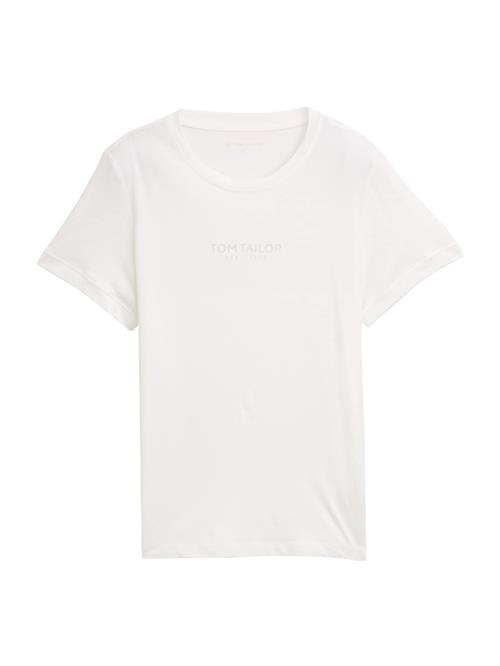 TOM TAILOR Shirts  hvid
