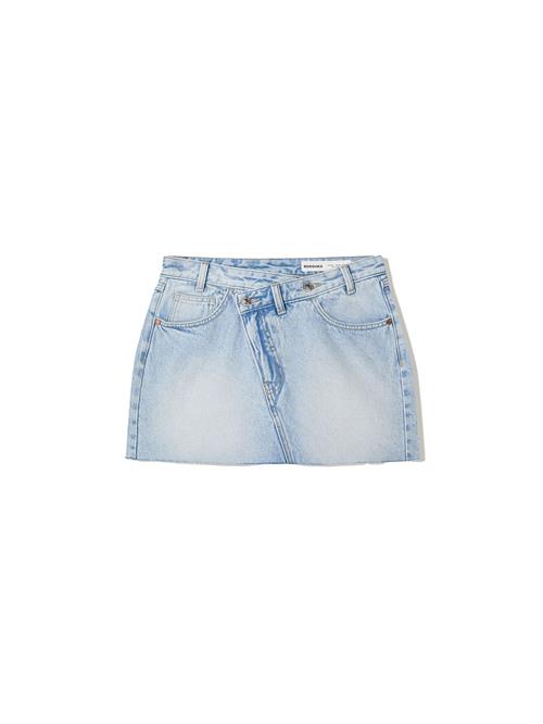 Bershka Nederdel  lyseblå