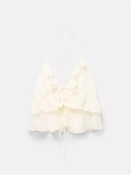 Pull&Bear Overdel  hvid