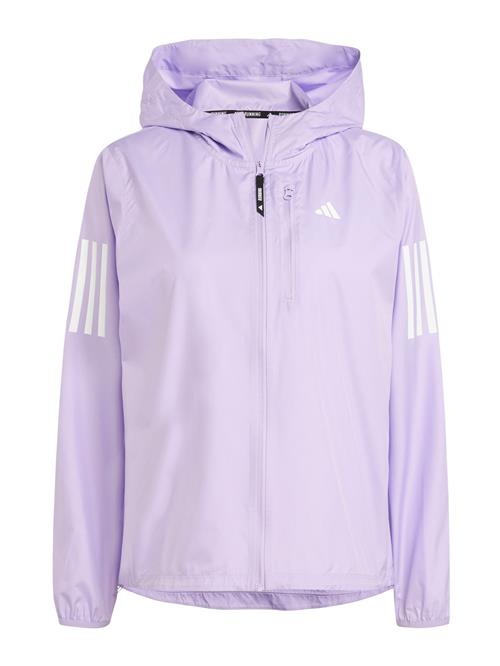 ADIDAS PERFORMANCE Sportsjakke 'Own The Run'  lavendel / hvid
