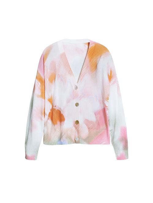 Desigual Cardigan  orange / pastelpink / hvid