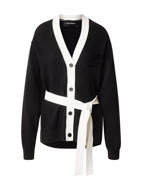 Karl Lagerfeld Cardigan  sort / hvid