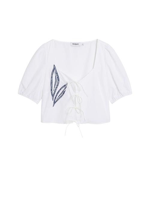 Desigual Bluse  navy / hvid