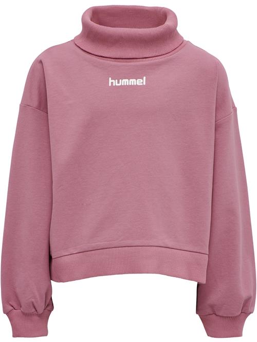 Hummel Sportsweatshirt  mørk pink / hvid
