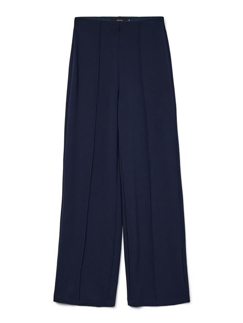 VERO MODA Bukser med lægfolder 'VMBecky'  navy