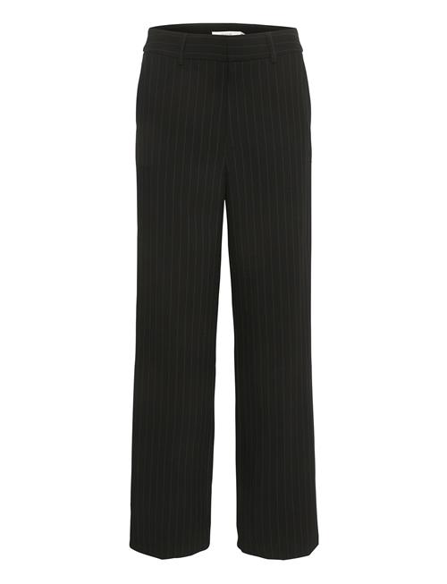 Joellegz Pinstripe Mw Pants Noos Gestuz Black