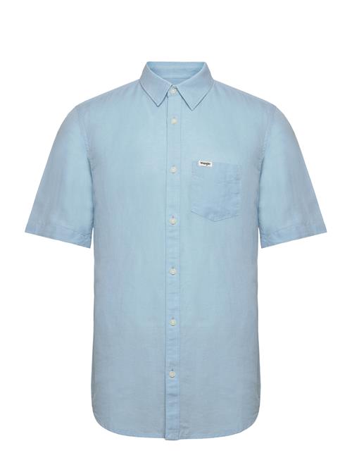 Ss 1 Pkt Shirt Wrangler Blue