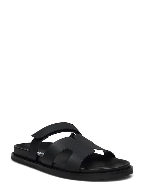 Manu Slides Steve Madden Black