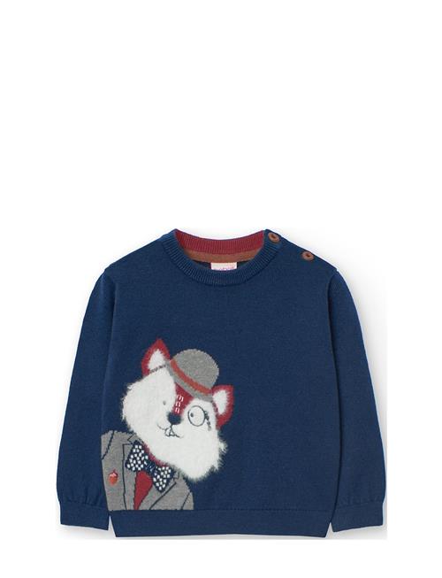 Knitwear Pullover For Baby Boy -Bci Boboli Blue