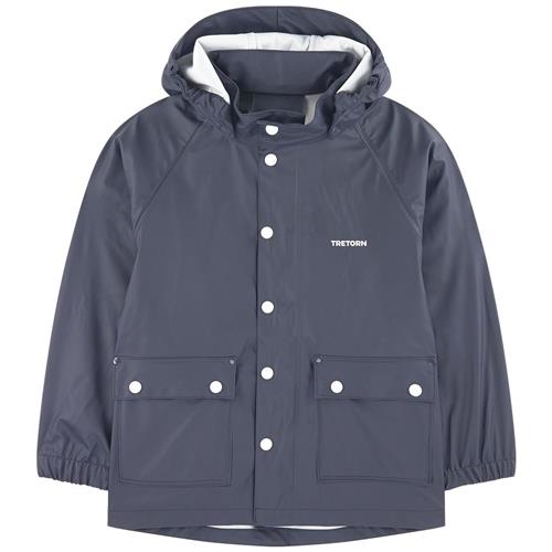 Tretorn Wings Kids Regnjakke Navyblå Navy-110/116 cm Rain Marineblå  110/116 cm  unisex
