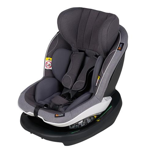 BeSafe iZi Modular RF X1 i-Size Bil Sæde Metallic Mélange 7 m- 5 y      Unisex