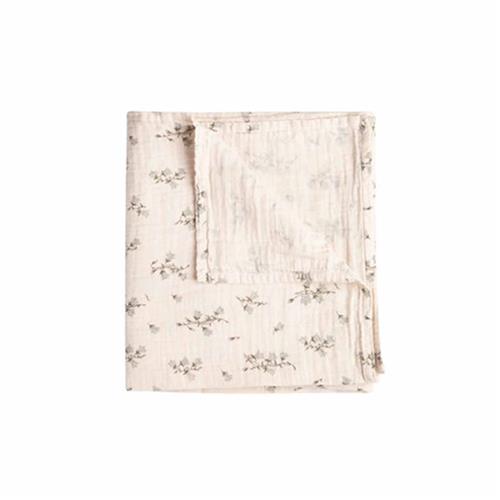 garbo&friends Muslin Svøbe Tæppe Bluebell One Size      Unisex