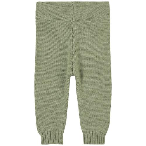 Little Jalo Strikket Babybukser Khaki 62 cm  Grøn  62 cm  Unisex