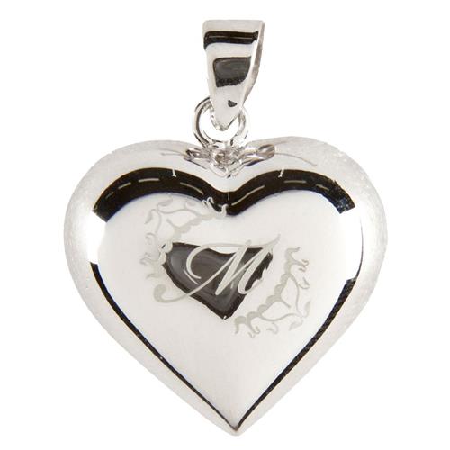 Mom2moM Silver Love Harmony Bola Vedhæng One Size    One Size  kvinde