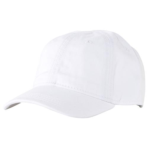 Lacoste Plain Tennis Cap in White 2-5 Y    2-5 år  mand
