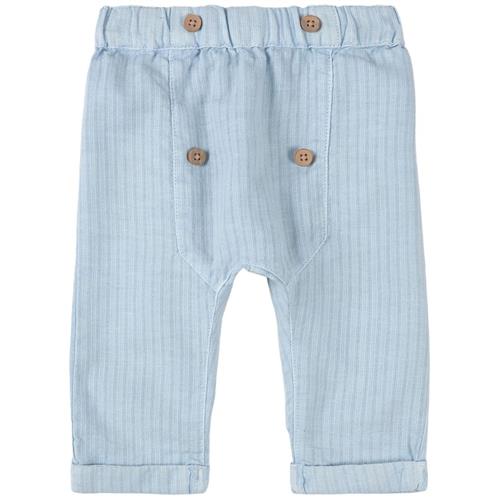 Fixoni Woven Bukser Baby Blue 56 cm    56 cm  mand