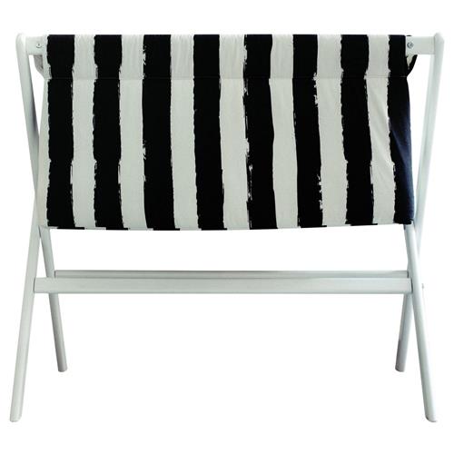 Noe & Zoe Berlin Stribet Tremmeseng Sort One Size      unisex