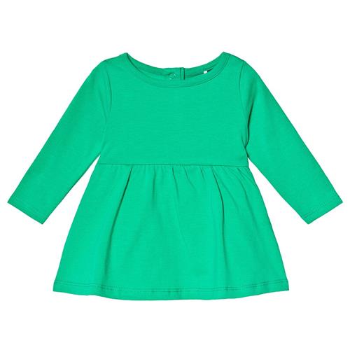 A Happy Brand Baby Dress Green 50/56 cm  Grøn  50/56 cm  kvinde