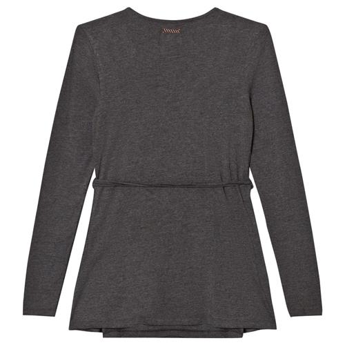 Mom2moM Wrap Top Grey Melange XS    XS  kvinde