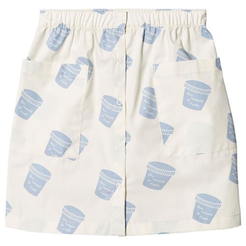 Tinycottons Nederdel Off White/Light Cerulean Blue 2 Y    2 år  kvinde