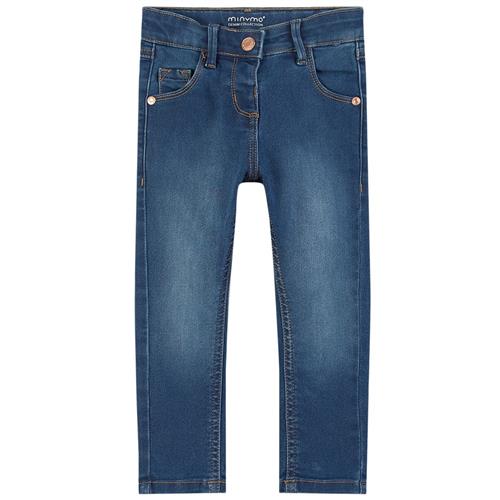 Minymo Power Stretch Jeans Denim blåe 116 cm    116 cm  kvinde