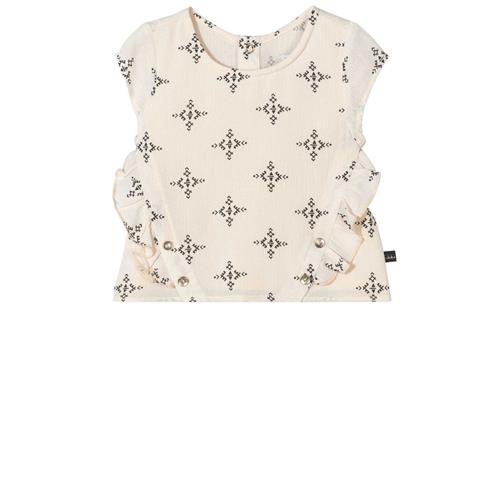 IKKS Graphic Top Ecru 18 months    18 måneder  kvinde