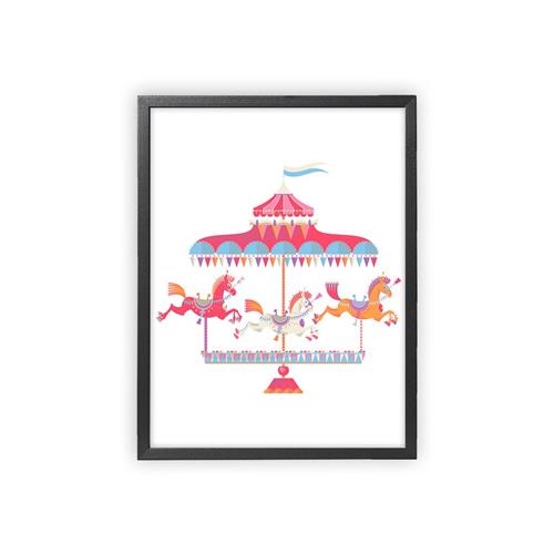 XO Posters Poster Carousel One Size      Unisex
