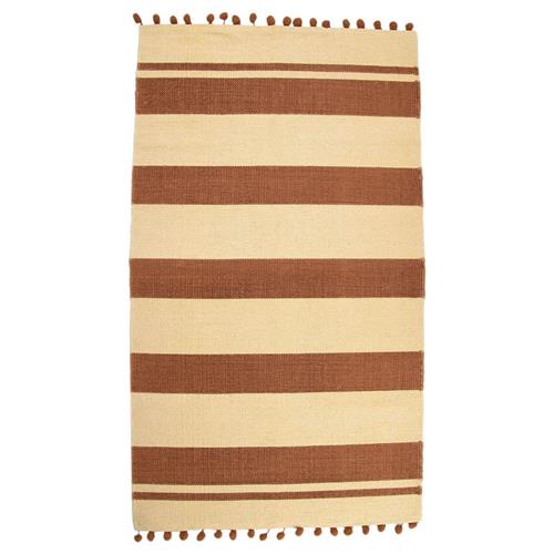 JOX Stripes Tæppe Brunt One Size      Unisex