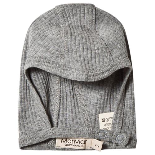 MarMar Copenhagen Rib Babyhue Gråmeleret 6 Months  Grå  6 måneder  Unisex