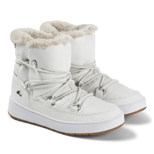 Viking Snofnugg GTX Vinterstøvler Eggshell 32 EU  Hvid  32 EU  Unisex