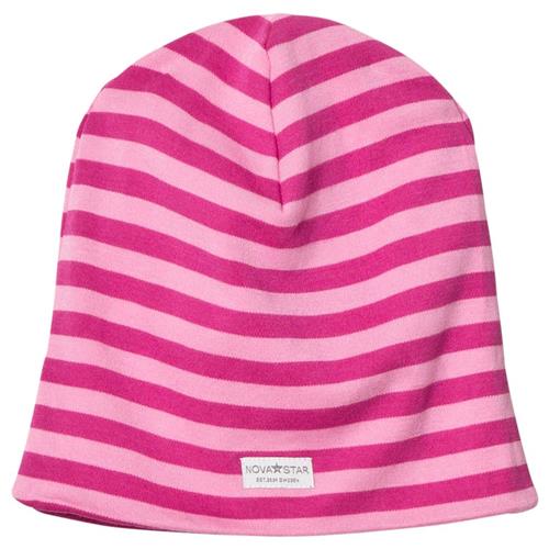 Nova Star NB Pink Striped Beanie 3-9 months    3-9 måneder  kvinde