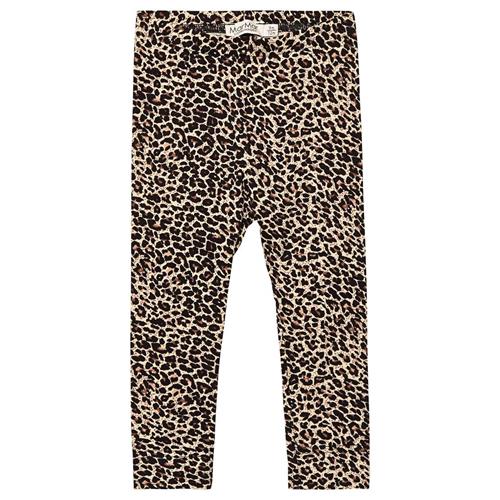 MarMar Copenhagen Leo Leggings Beige 2 Months  Brun Dyr 2 måneder  Unisex