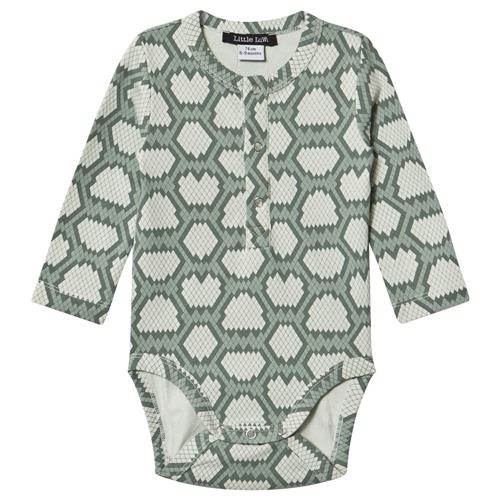 Little LuWi Snake Babybody Grøn 74 cm    74 cm  Unisex