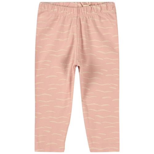 Mini Sibling Jersey Bukser Soft Pink 3-6 Months   Stribet 3-6 måneder  Unisex