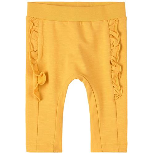 Minymo Ruffle Bukser Yolk 68 cm    68 cm  kvinde