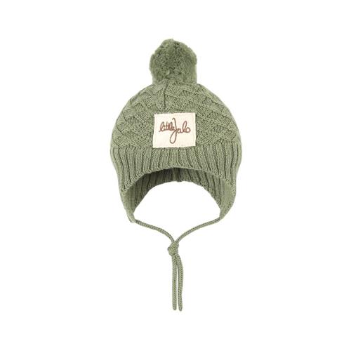 Little Jalo Knitted Hue Khaki 44/46 cm  Grøn  44/46 cm  Unisex