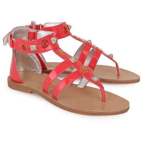 Miss Blumarine Gladiator Sandaler Røde 31 EU  Lyserød  31 EU  kvinde