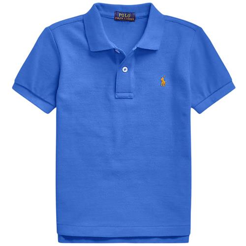 Ralph Lauren Logo Poloshirt Blå 8 Y  Blå  8 år  mand