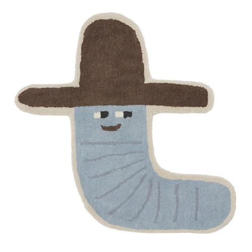 OYOY Calle Cowboy Tæppe Lyseblått One Size      Unisex