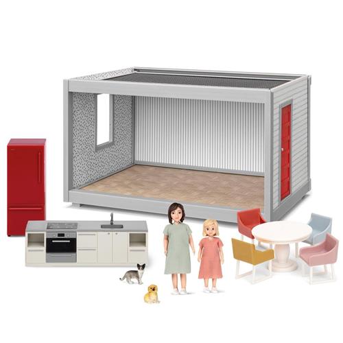 Lundby Dukkehus Med Startkit One Size  Hvid  One Size  unisex