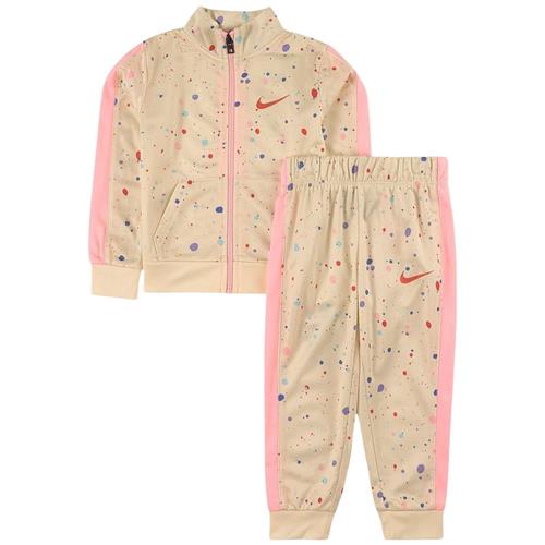 NIKE Mønstret Tracksuit Cremefarvet 3-4 Y  Creme  3-4 år  kvinde