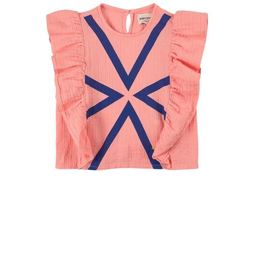 Bobo Choses Triangles Bluse Lyserød 2-3 Y  Lyserød  2-3 år  kvinde