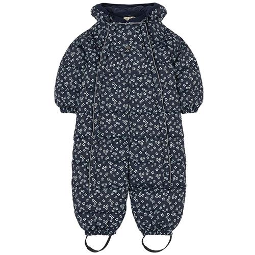 Kuling New Haven Baby Overall Sakura Flower 74 cm  Blå  74 cm  Unisex